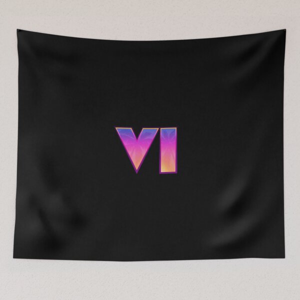 Item preview, GTA 6 Logo designed and sold by HelloCletus.