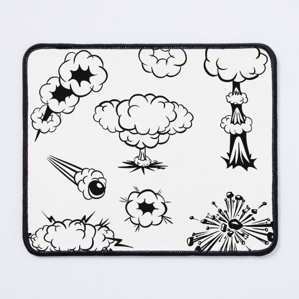 Item preview, Comic Book Explosion Pack - Retro Pop Art Blast and Smoke Effects designed and sold by LYAN-STORE.