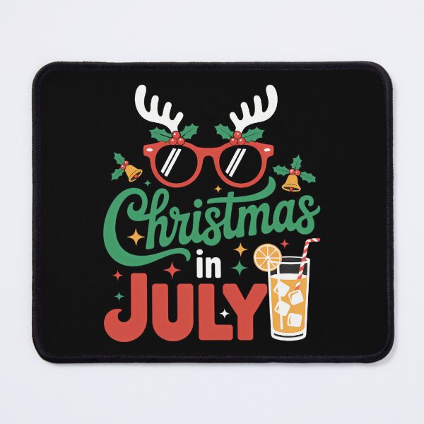 Item preview, christmas in july with sunglasses for summer xmas designed and sold by sailorjessiArt.