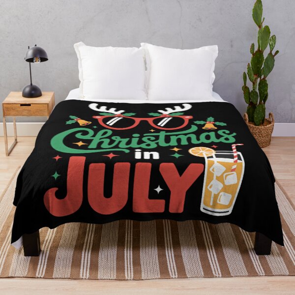 Item preview, christmas in july with sunglasses for summer xmas designed and sold by sailorjessiArt.
