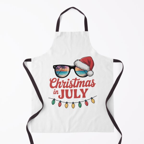 Item preview, Christmas in July with Sunglasses Santa hat for Summer Xmas designed and sold by sailorjessiArt.