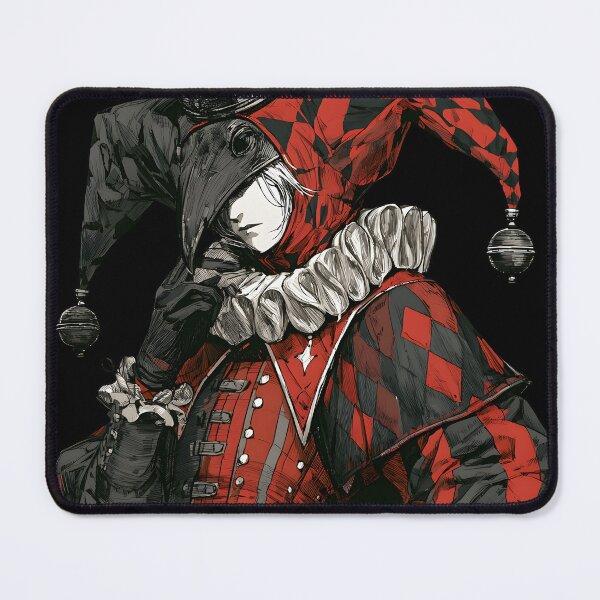 Item preview, Gothic Jester King Dark Fantasy Harlequin designed and sold by auxincaftan0o.