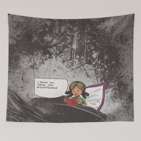 Item preview, Surreal Paper Collage Childhood - Indie Comic Fantasy Art designed and sold by Mystral Art Studio.