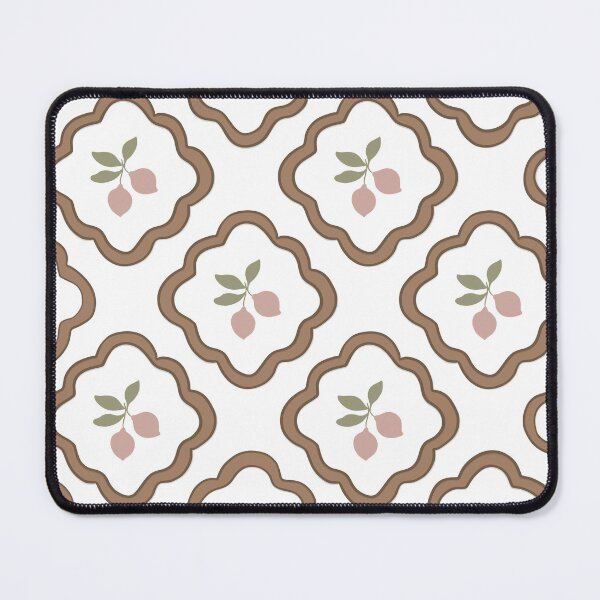 Item preview, Soft Lemon Tile Pattern – Minimal Mediterranean Citrus Design designed and sold by Barelythere2324.