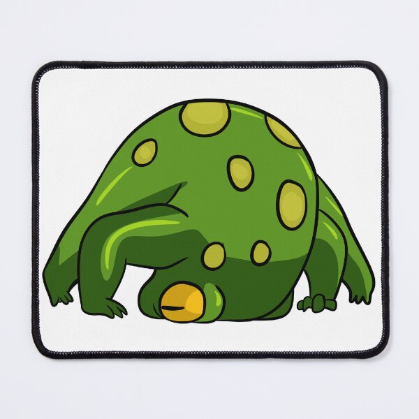 Item preview, Silly Green Spotted Frog Upside Down - Funny Weird Frog Art designed and sold by LYAN-STORE.