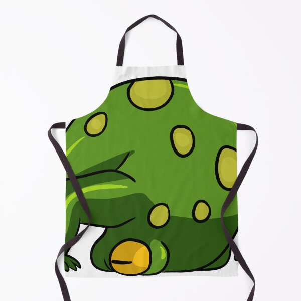 Item preview, Silly Green Spotted Frog Upside Down - Funny Weird Frog Art designed and sold by LYAN-STORE.