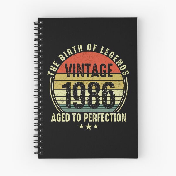 Item preview,  Vintage 1986 The Birth Of Legends, 40th Birthday Retro Sunset designed and sold by FernaRoje.
