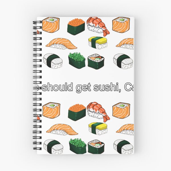 Item preview, We Should Get Sushi Carol designed and sold by Velliety.