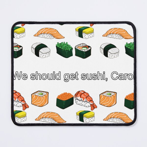 Item preview, We Should Get Sushi Carol designed and sold by Velliety.