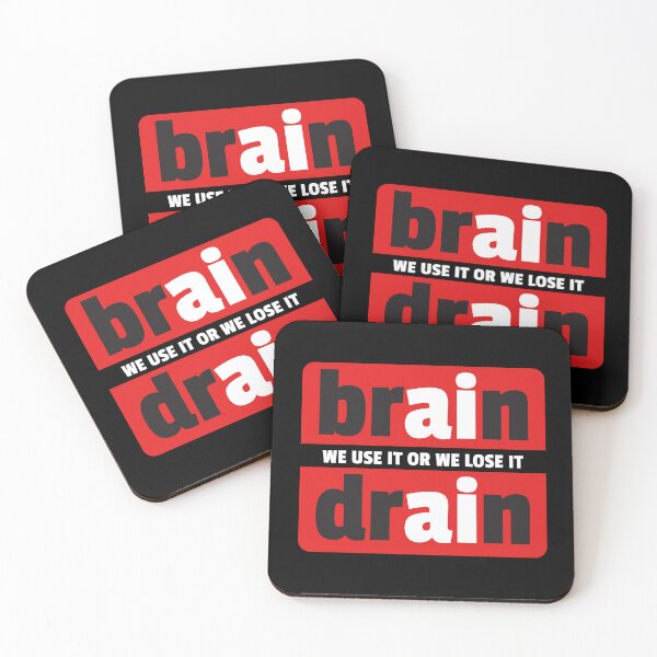 Item preview, Brain Drain anti ai designed and sold by Bunchable.
