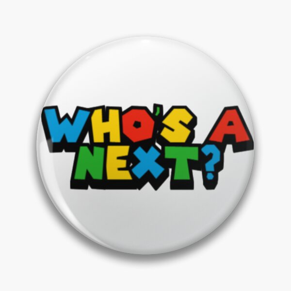 Item preview, Who’s Next Revolution Parody Sticker | Retro Video Game Protest Design designed and sold by IronLazarus.