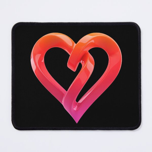 Item preview, Love Waves – Neon Flow Heart 2 designed and sold by RH Design Lab.