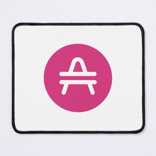 Item preview, Amp Crypto Token Logo Pink Circle Icon designed and sold by achristiaf.