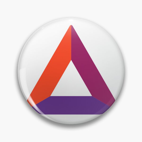 Item preview, Basic Attention Token Crypto Triangle Logo designed and sold by achristiaf.
