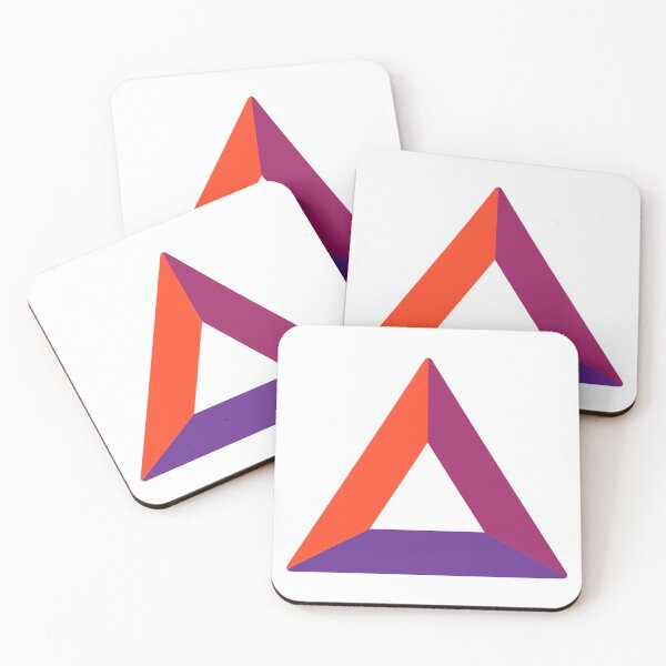 Item preview, Basic Attention Token Crypto Triangle Logo designed and sold by achristiaf.