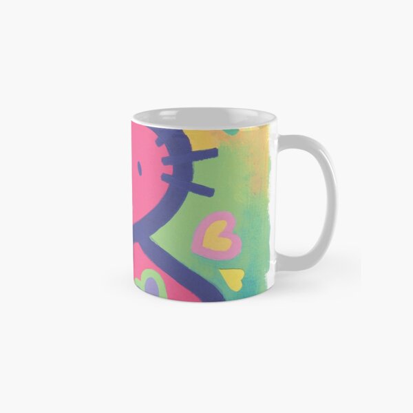 Raspberry Love Bunny Classic Mug