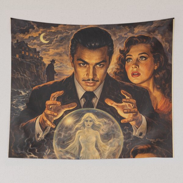 Item preview, The Amazing Mr X retro cinema poster designed and sold by Mauswohn.