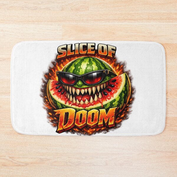 Item preview, ​Slice of Doom - Funny Scary Watermelon Graphic T-Shirt designed and sold by JREEHBRAND.