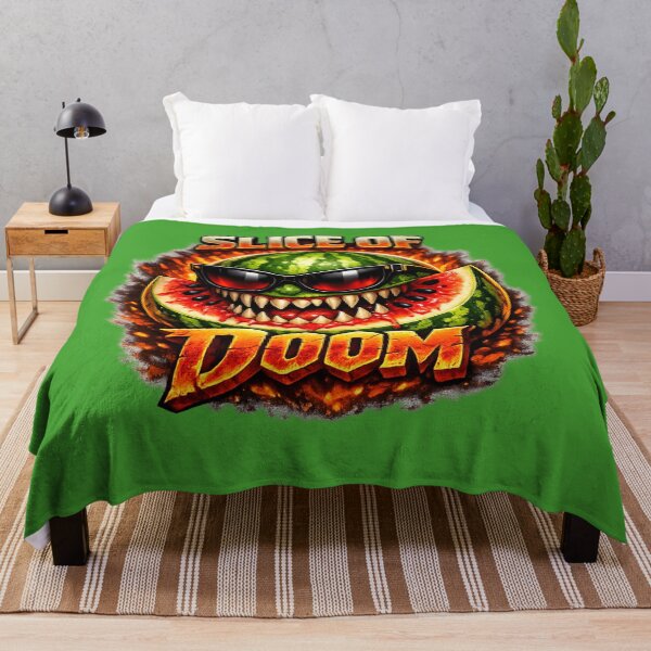 Item preview, ​Slice of Doom - Funny Scary Watermelon Graphic T-Shirt designed and sold by JREEHBRAND.