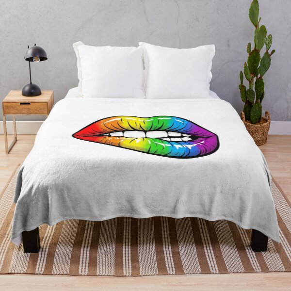 Item preview, Rainbow Lips Vintage Comic Pop Art Pride designed and sold by ryanguas.