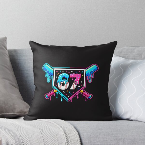 Item preview, 67 Baseball Ice Cream Drip Retro Sports Player Number Design   designed and sold by kiralynstration.