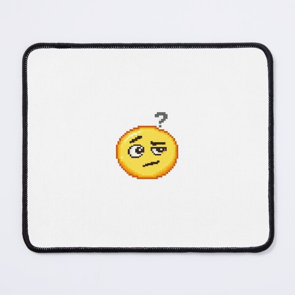 Item preview, Confused Pixel Emoji – Retro 8 Bit Confused Reaction Sticker designed and sold by ANiyati.