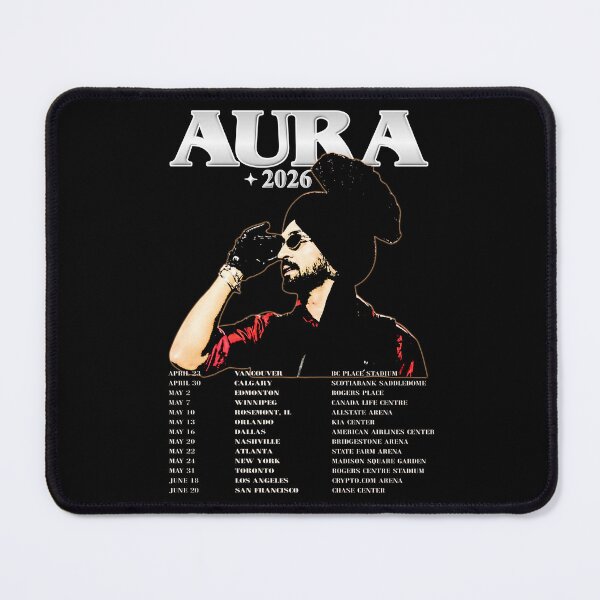 Item preview, Diljit Dosanjh Aura World Tour Dates 2026 designed and sold by CaquiasIbraham.