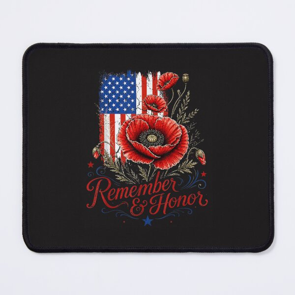 Item preview, Veterans Day Memorial Day Red Poppy Patriotic USA Honor Design designed and sold by kiralynstration.