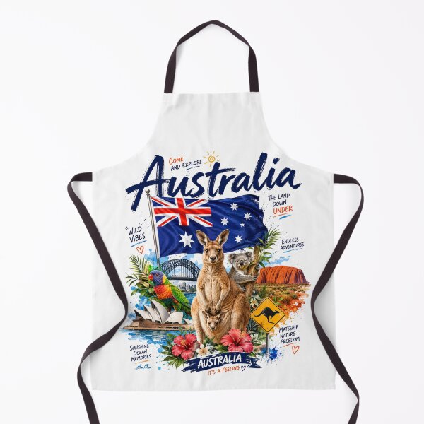 Item preview, Australia – Wild Spirit Down Under designed and sold by Countries&Cities Shop.