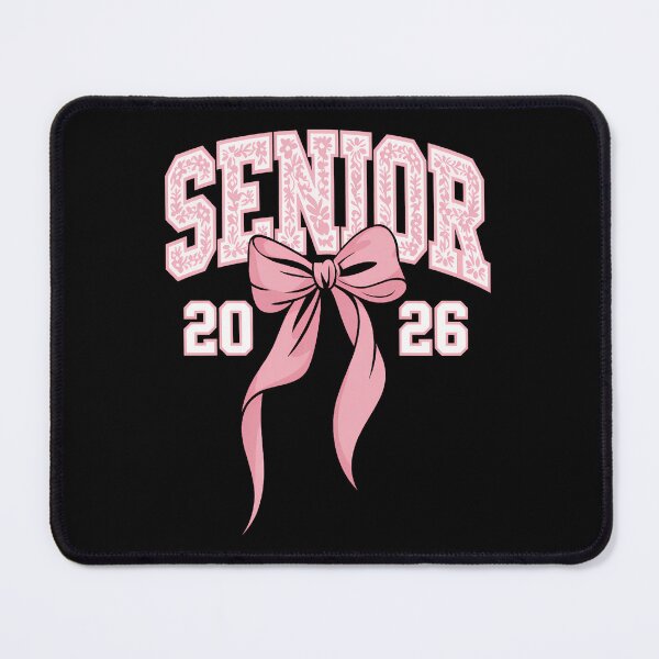 Item preview, Class of 26 Senior Coquette Bow Pink Pastel Aesthetic Floral designed and sold by sailorjessiArt.