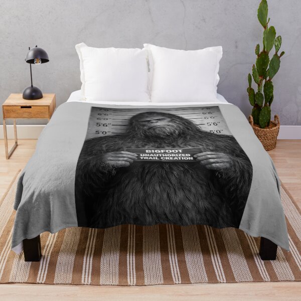 Item preview, Sasquatch Mugshot Outdoor Humor Design designed and sold by mjohnson9.