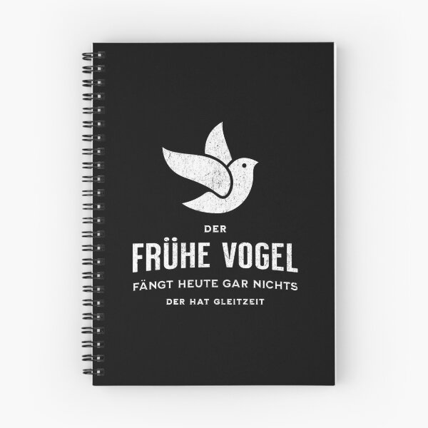 Item preview, The early bird catches nothing today; he has flexible working hours. designed and sold by Pflugart.