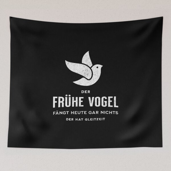 Item preview, The early bird catches nothing today; he has flexible working hours. designed and sold by Pflugart.