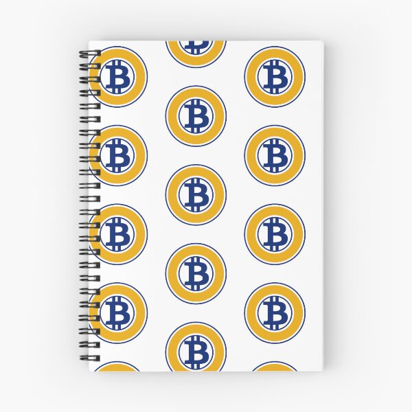 Item preview, Bitcoin Gold BTG Cryptocurrency Blue and Yellow Logo designed and sold by achristiaf.