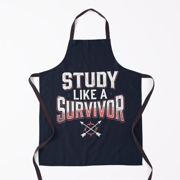 Item preview, Study Like a Survivor Funny Student Motivation designed and sold by Amr Darwish Graphic designer.