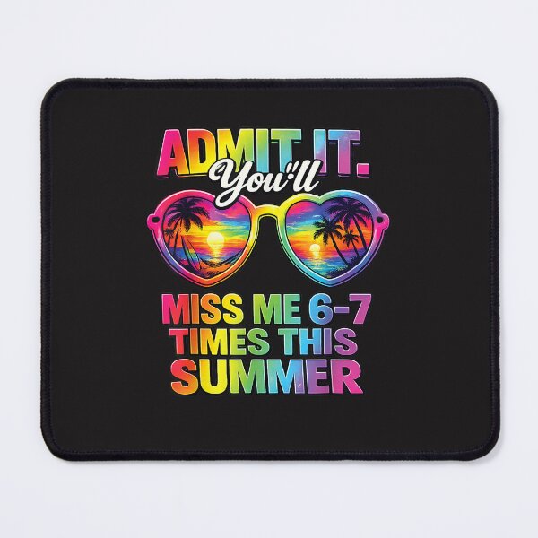 Item preview, Admit It You’ll Miss Me This Summer Funny Teacher End School Design  Description: designed and sold by kiralynstration.