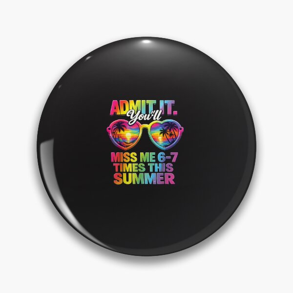 Item preview, Admit It You’ll Miss Me This Summer Funny Teacher End School Design  Description: designed and sold by kiralynstration.