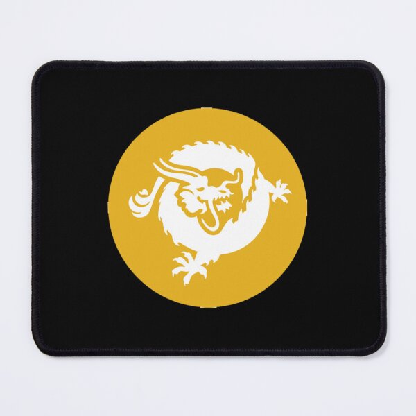 Item preview, Bitcoin SV BSV Dragon Emblem Yellow Circle Logo designed and sold by achristiaf.