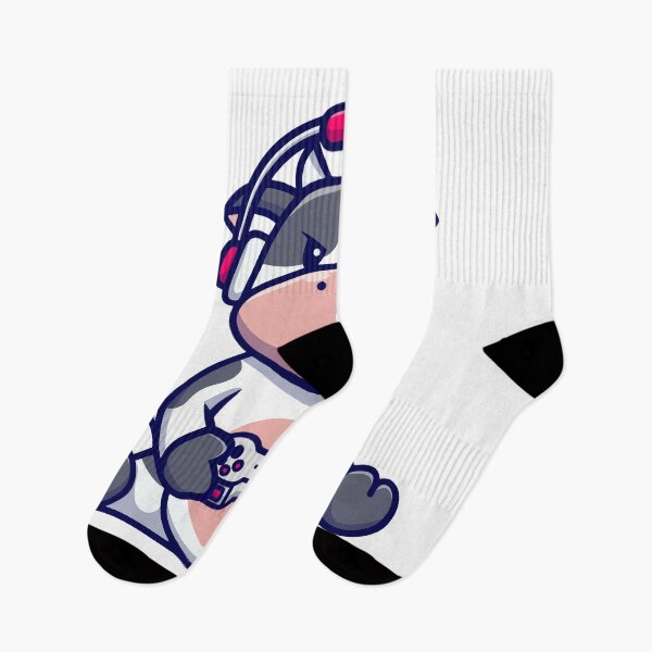 Item preview, Cute Gamer Cow Playing Video Games Cartoon designed and sold by achristiaf.