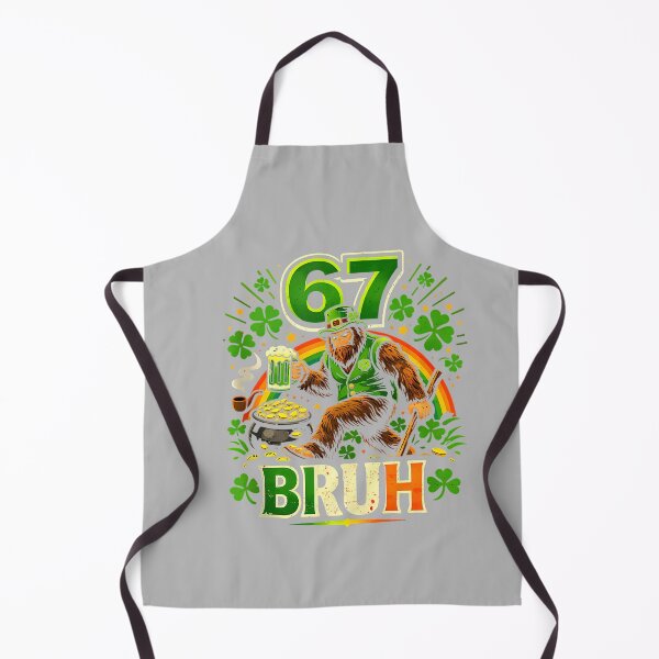 Item preview, Six Seven Bruh Sasquatch 67 St Patricks Day Shamrock Bigfoot Tank Top designed and sold by mjohnson9.