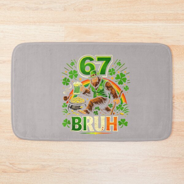 Item preview, Six Seven Bruh Sasquatch 67 St Patricks Day Shamrock Bigfoot Tank Top designed and sold by mjohnson9.