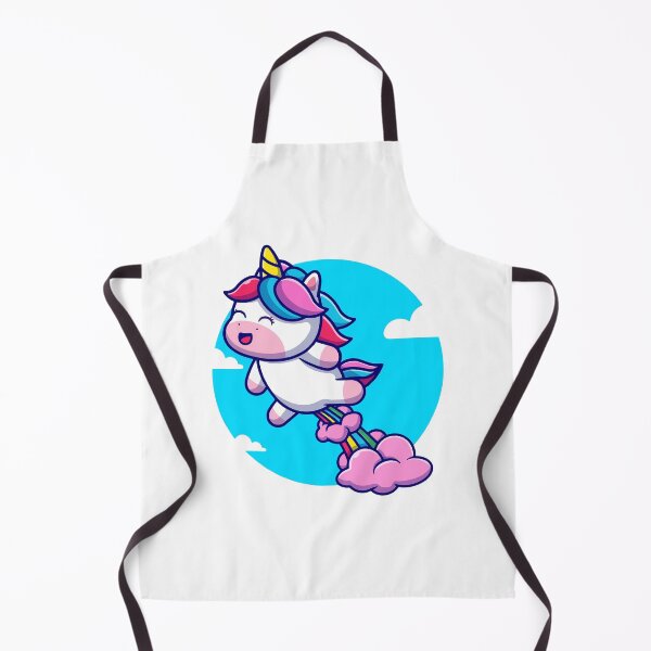 Item preview, Cute Flying Rainbow Unicorn Cartoon designed and sold by achristiaf.