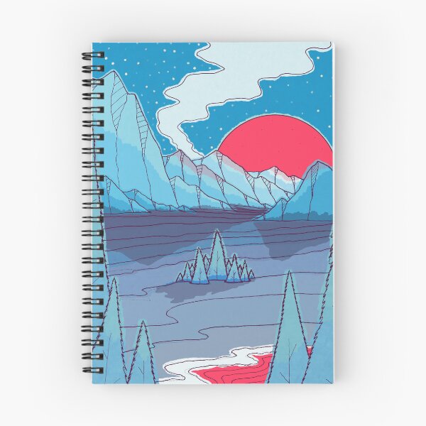 Item preview, Blue lands lake designed and sold by Swadeillustrations.