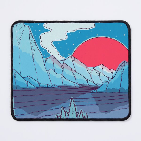 Item preview, Blue lands lake designed and sold by Swadeillustrations.