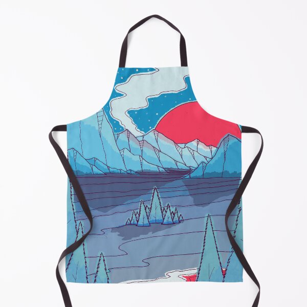 Item preview, Blue lands lake designed and sold by Swadeillustrations.