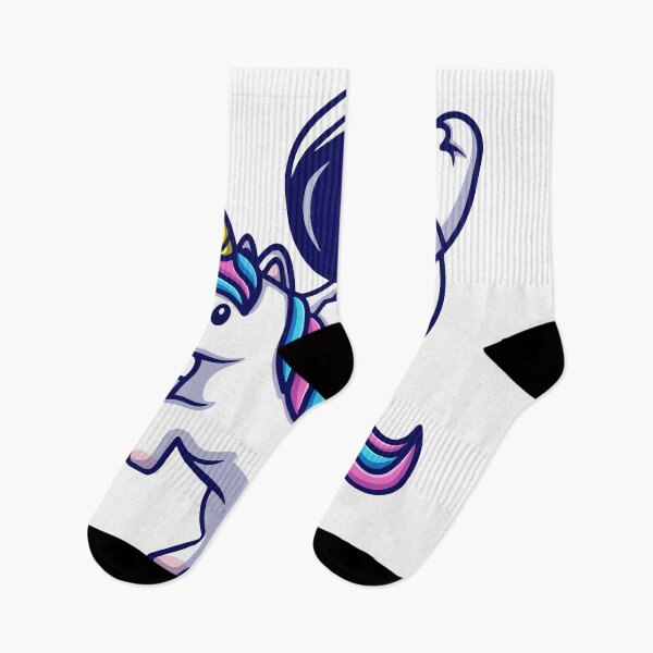 Item preview, Cute Astronaut Riding Space Unicorn Cartoon designed and sold by achristiaf.