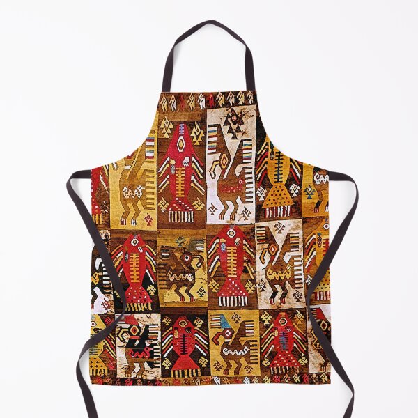 Item preview, Pre-Columbian Peru Bird & Fish Chimu Restored from 1200 AD designed and sold by Big Bang Canvas.