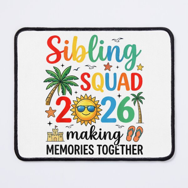 Item preview, Sibling Squad 2026 Family Vacation Matching Summer Memories Design designed and sold by kiralynstration.