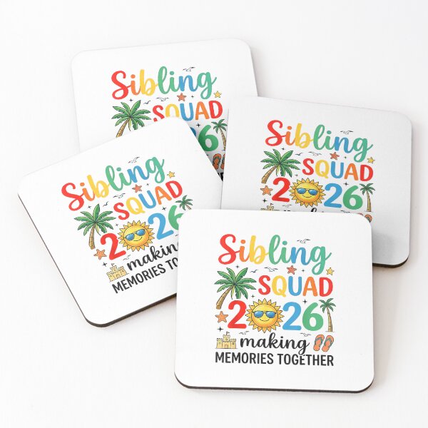 Item preview, Sibling Squad 2026 Family Vacation Matching Summer Memories Design designed and sold by kiralynstration.