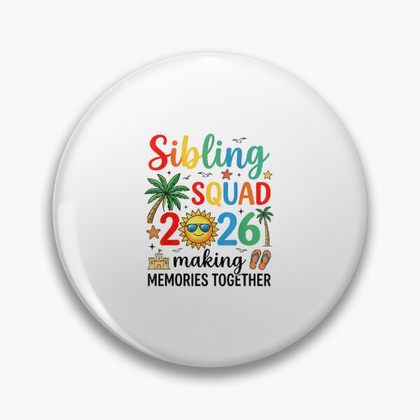 Item preview, Sibling Squad 2026 Family Vacation Matching Summer Memories Design designed and sold by kiralynstration.